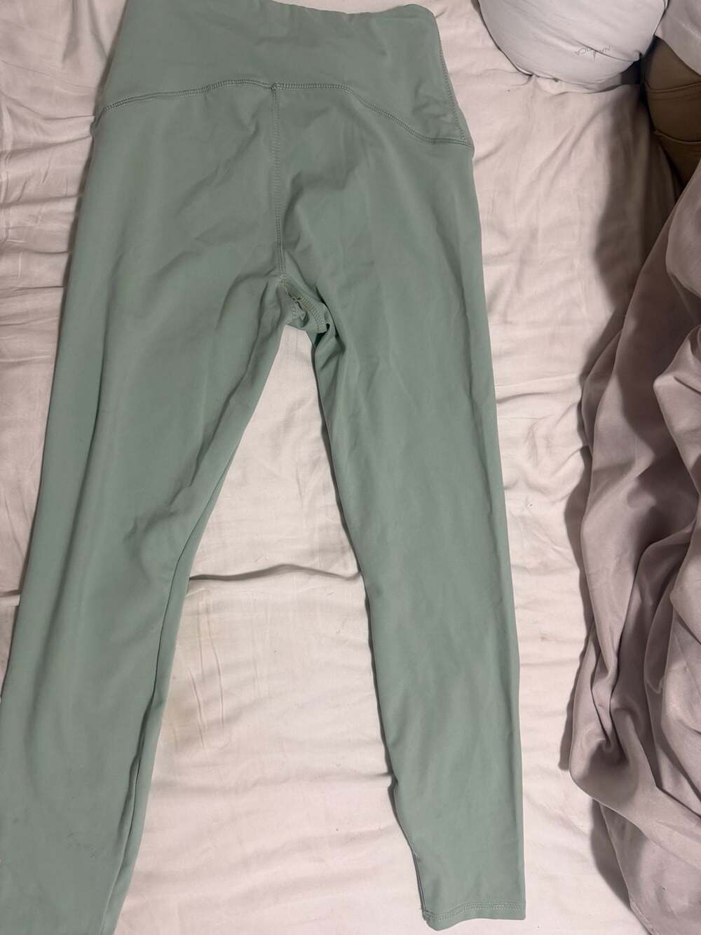 A New Day Women's Sage Green High-Rise Leggings Size Small